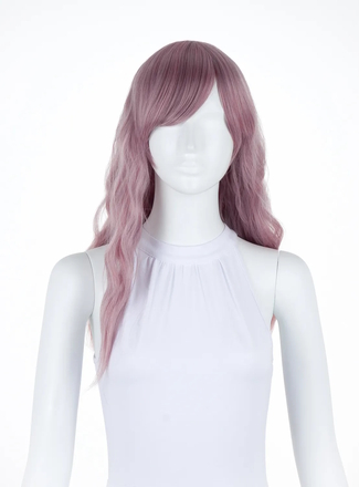 Wavy Dusty Pink Wig (Arda)