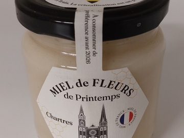 Les miels : Miel de fleurs de printemps crémeux