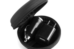Bulk Lots: Wall & Car Chargers with Carrying Case