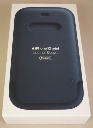 Apple OEM iPhone 12 Series Leather Case/Sleeve For Magsafe 