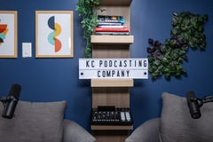 Rent Podcast Studio: KC Podcasting CO | Versatile Downtown Rental Podcast Studio