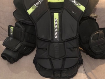 Verkaufen mit Online-Zahlungen: Warrior Goalie Brustschutz RX4 E+ in L (Senior)
