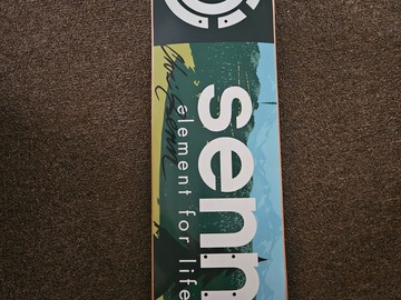 Selling with online payment: Vintage signed element chris senn pro model 