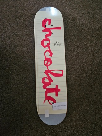 Vintage chico brenes chocolate skateboard - ACTION VINTAGE