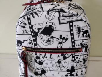 Selling with online payment: Mickey Mouse in Steamboat Willie Dooney & Bourke Backpack