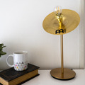 Vente au détail: Lampe dorée avec disque splash