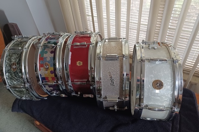 6 LUG vintage Snare drums Nice Stuff pictures added DrumSellers