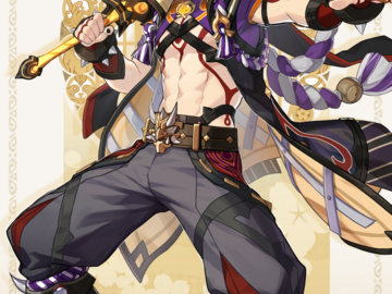 Selling with online payment: Genshin Impact Itto Cosplay 