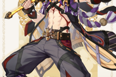 Selling with online payment: Genshin Impact Itto Cosplay 
