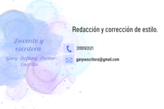 Servicios : ✨Correción de estilo✨