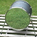 Selling with online payment: SOLD    TRICK 16 x 18 Bop bass drum w/ Trick drum riser