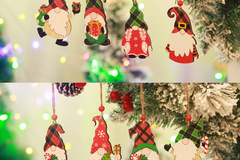 Comprar ahora: 100pcs Christmas Wooden Pendant