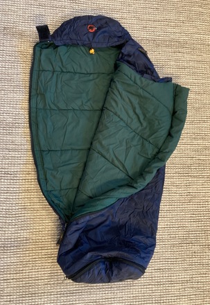 Mammut lasten makuupussi (max 140cm)