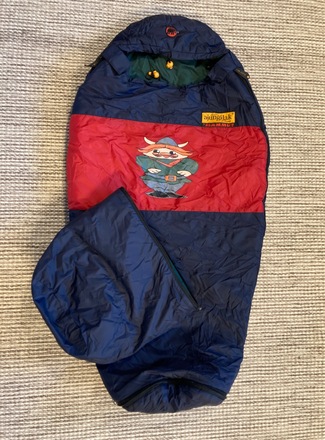 Mammut lasten makuupussi (max 140cm)