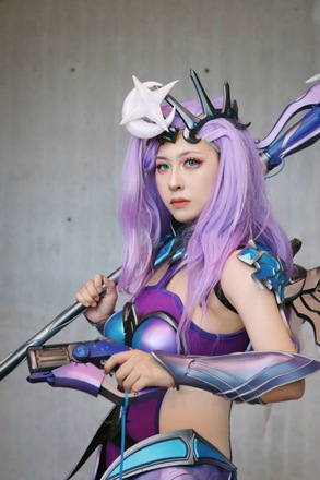 Overwatch Atlantic Mercy full set glowing cosplay 