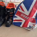 Winter sports: Salomon ski boots with boot bag 26/26.5