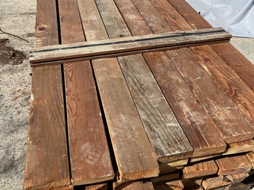 Selling: 2” x 6” Reclaimed Douglass Fir Framing Lumber