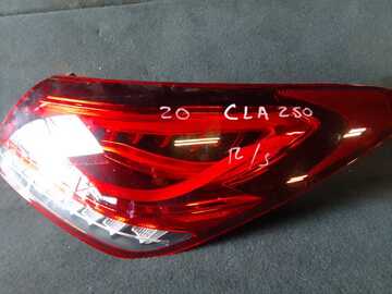 Selling with online payment: 2020 MERCEDES BENZ CLA 250 - R TAIL LIGHT