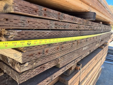 Selling: 2x8x7’ to 9’ pressure treated plank. Was deck joist
