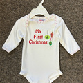 Bulk Lots: NEW Newborn Embroidered "My First Christmas" Onesies-11 pcs, NWT