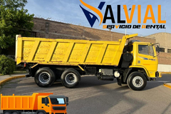 En alquiler: CAMIONES TATU 6X4 VOLCADORES