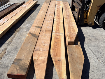 Selling: 7 Reclaimed Douglas Fir 4” Timbers