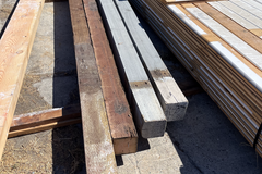 Selling: 9 Reclaimed Pressure Treated Doug Fir Posts