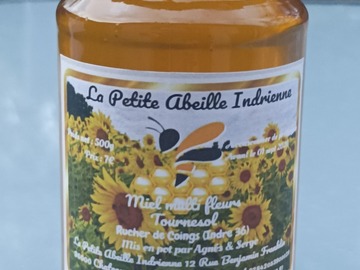 Les miels : Miel d'été multi-fleurs Tournesol récolte Août 2024
