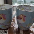 Selling: 2 Pip studio coffee mugs, Early bird collection