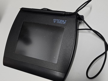 Selling with online payment: Topaz LBK57 Signature Pad