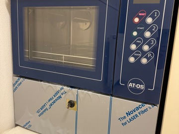 Gebruikte apparatuur: Atos Thermodesinfector AWD655-2 tafelmodel