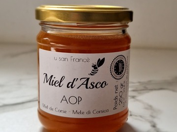 Les miels : Miel d'Asco AOP Miel de Corse