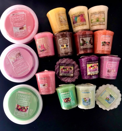 Yankee Votive samplers Mixed Seasonal & Year Round