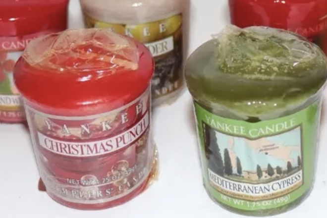 Yankee Votive samplers Mixed Seasonal & Year Round