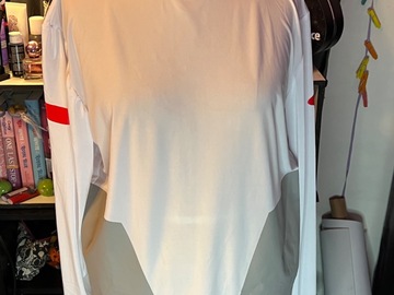 Selling with online payment: Shera White Gray & Red Horde Uniform Undershirt  