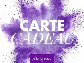 Vente: e-Carte cadeau Marionnaud Institut (40€)