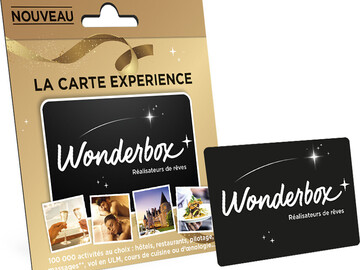 Vente: e-Carte expérience Wonderbox (119,90€)