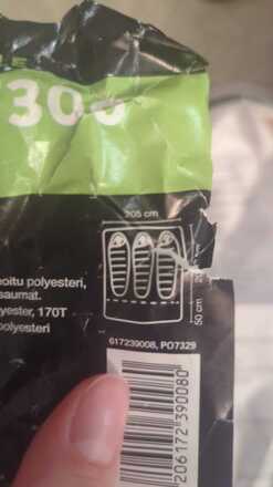Kolmen hengen teltta