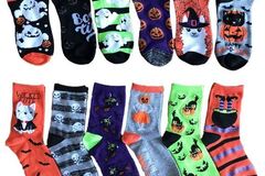 Checkout: 60 HALLOWEEN SOCKS SIZE 9-11