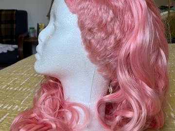 Selling with online payment: Arda Jess Bubblegum Pink Unused Critical Role Caduceus Clay Wig
