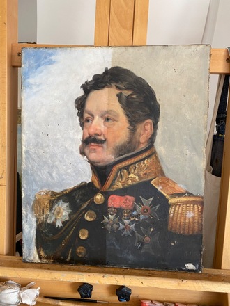 Restauration de tableaux 