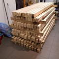 À vendre: Chevrons de reemplois servi 1x 