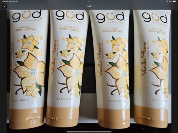 Bulk Lots: 40 Piece Burts Bees Natural Body Lotion Vanilla 8oz ea
