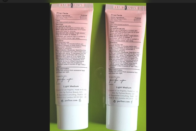 Purlisse Glow Serum BB Cream SPF 40  1.4 fl oz 24pc lot