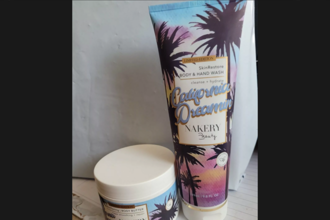 12 Sets Nakery Beauty Skin Restore Body/Hand Wash and Body Cream 