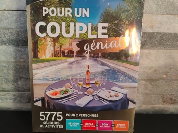 Vente: Coffret Wonderbox "Pour un couple génial" (99,90€)