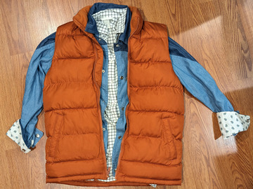 Selling with online payment: Marty McFly shirt/overshirt/vest combo (BTTF)