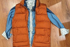 Selling with online payment: Marty McFly shirt/overshirt/vest combo (BTTF)