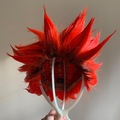 Selling with online payment: Spiked red wig