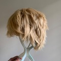 Selling with online payment: Shaggy blonde wig